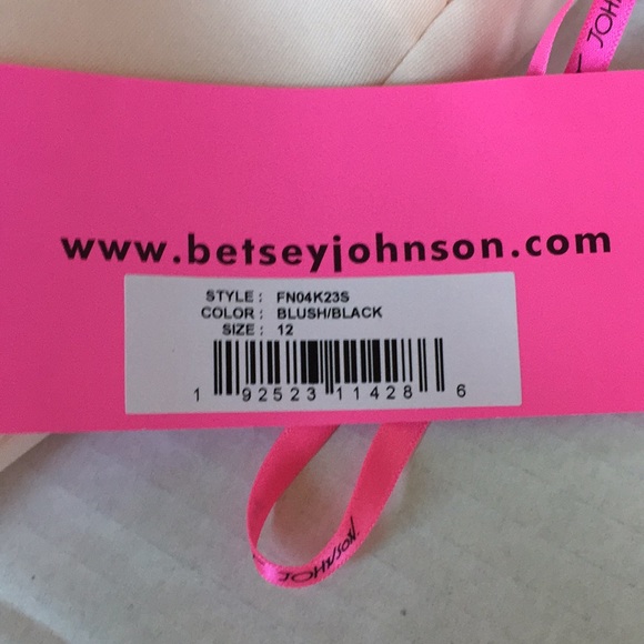 Betsey Johnson Pink and Black Dress - Picture 5 of 13